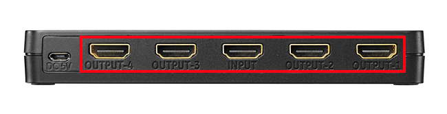 DA-4HD/4K | 4K対応HDMI 分配器（4ポート） | アイ・オー・データ機器