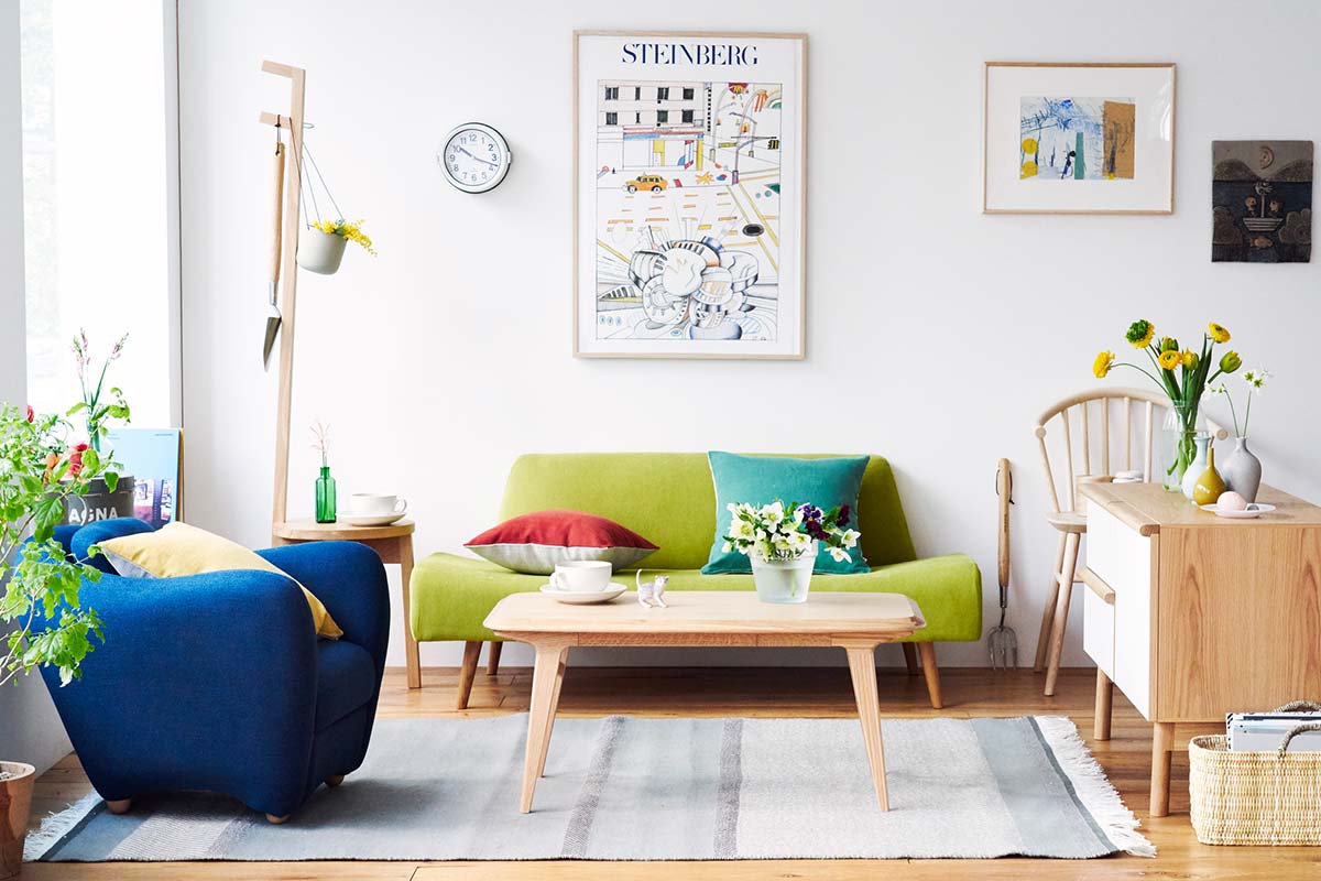 MINI MILLER ARM CHAIR Red｜1人掛け｜IDEE SHOP Online