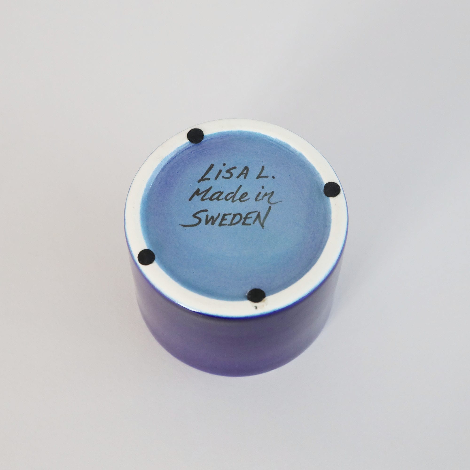 定番品】Lisa Larson Jar with Lid man & fish｜入荷待ち商品｜IDEE