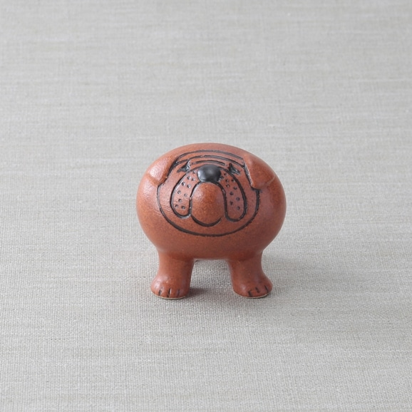 定番品】Lisa Larson Bulldog Mini Brown｜入荷待ち商品｜IDEE SHOP Online