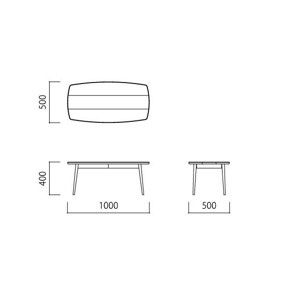 ☆ADONIS LOW TABLE Natural｜これまでに販売した商品｜IDEE SHOP Online