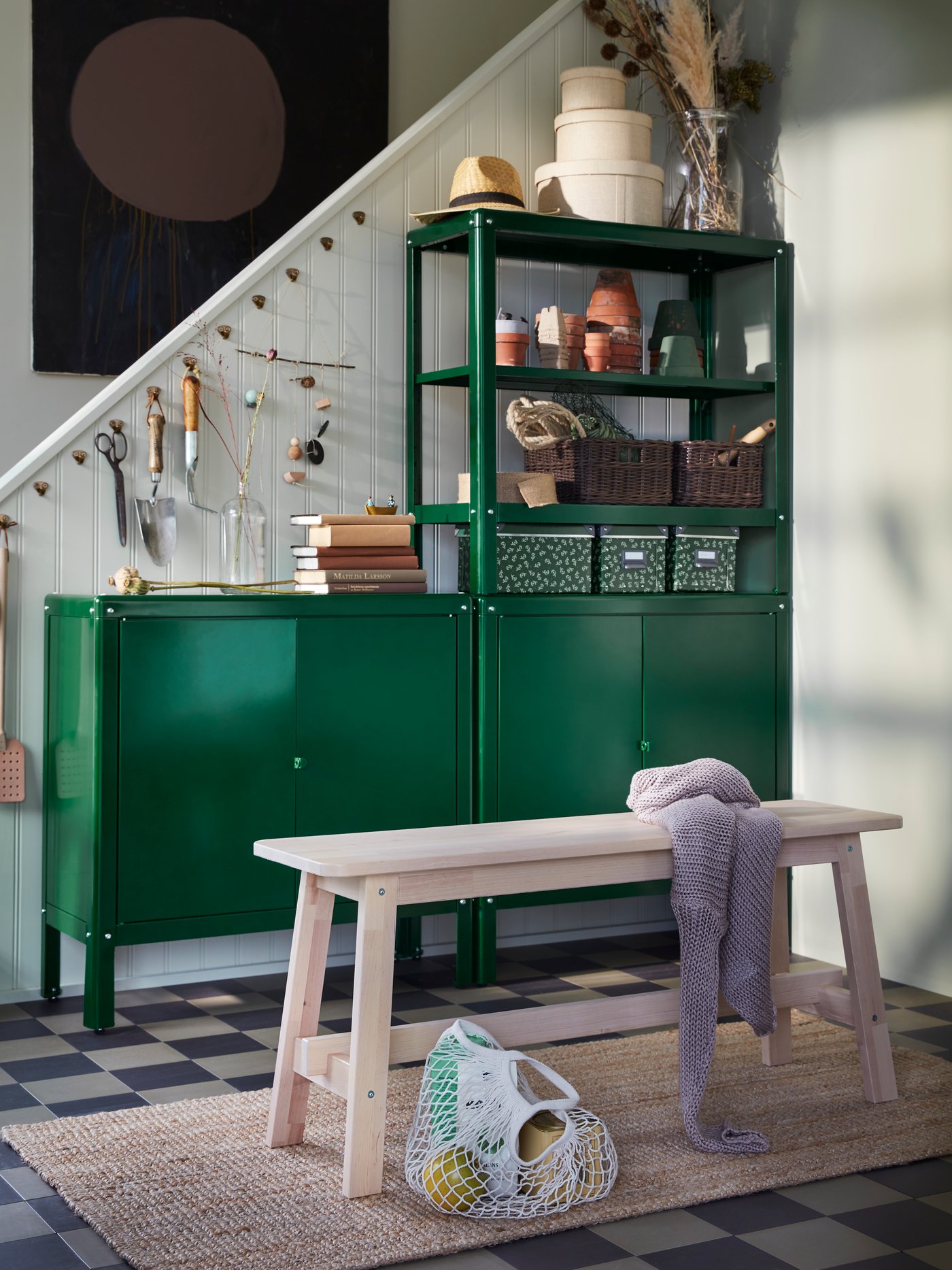 家族全員の収納をコーディネートした玄関 | IKEA【公式】 - IKEA