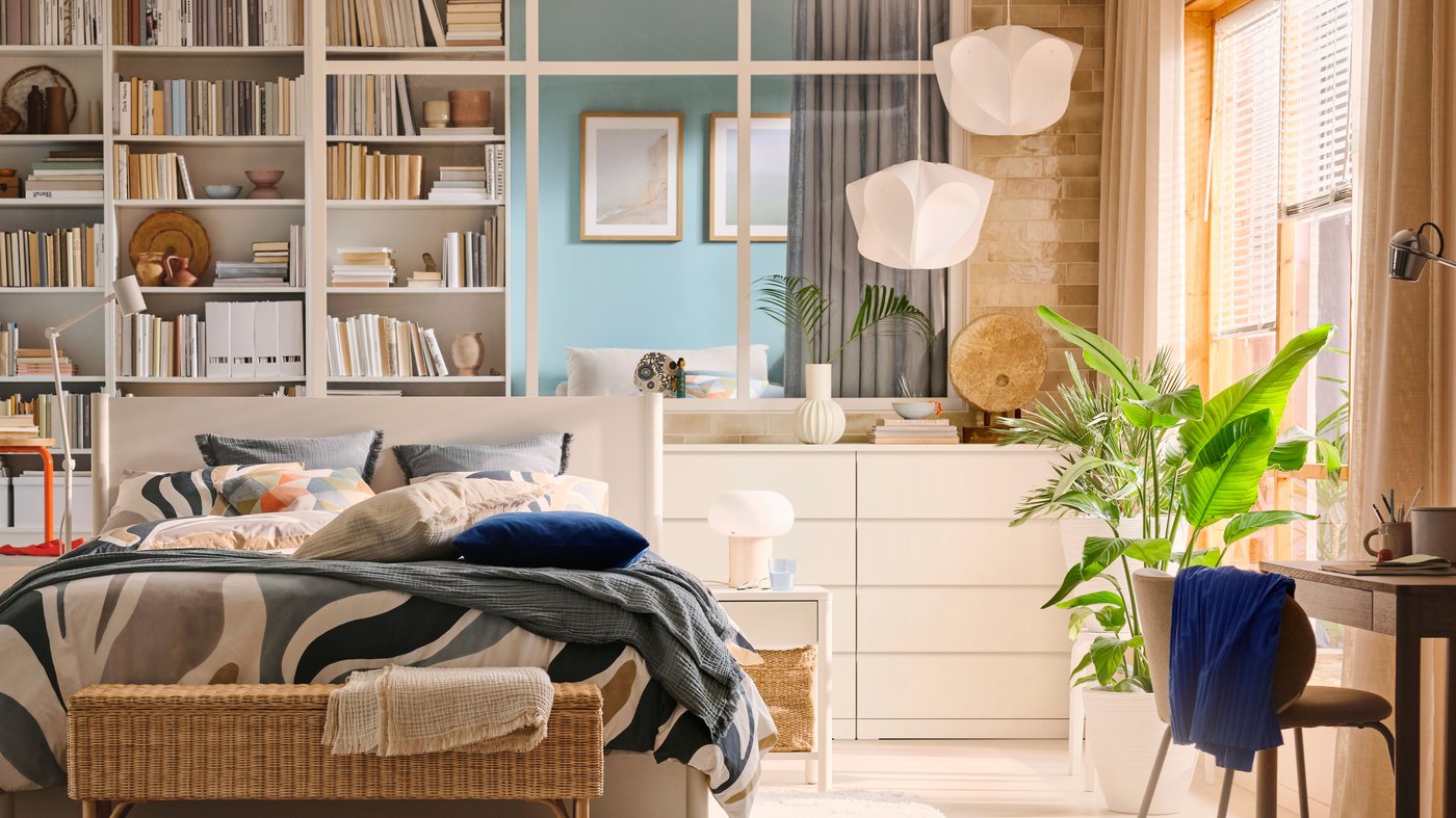 あなたのベッドルームにぴったりのシーリングライトを見つける - IKEA