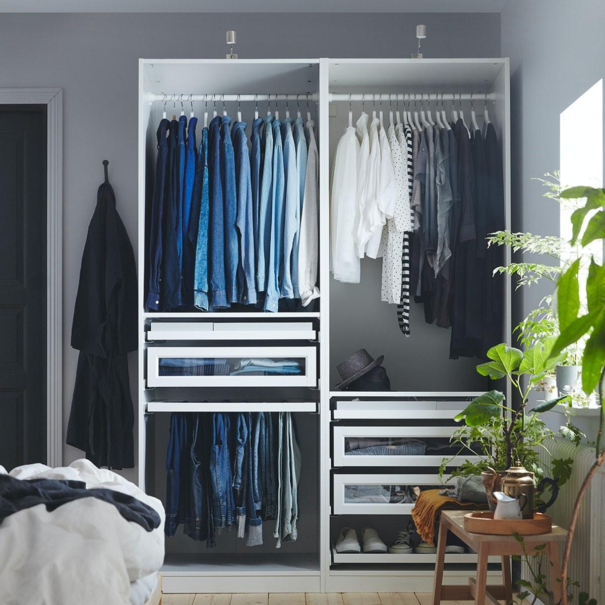 PAX/パックス ワードローブシステム - もう収納に悩まないクローゼット