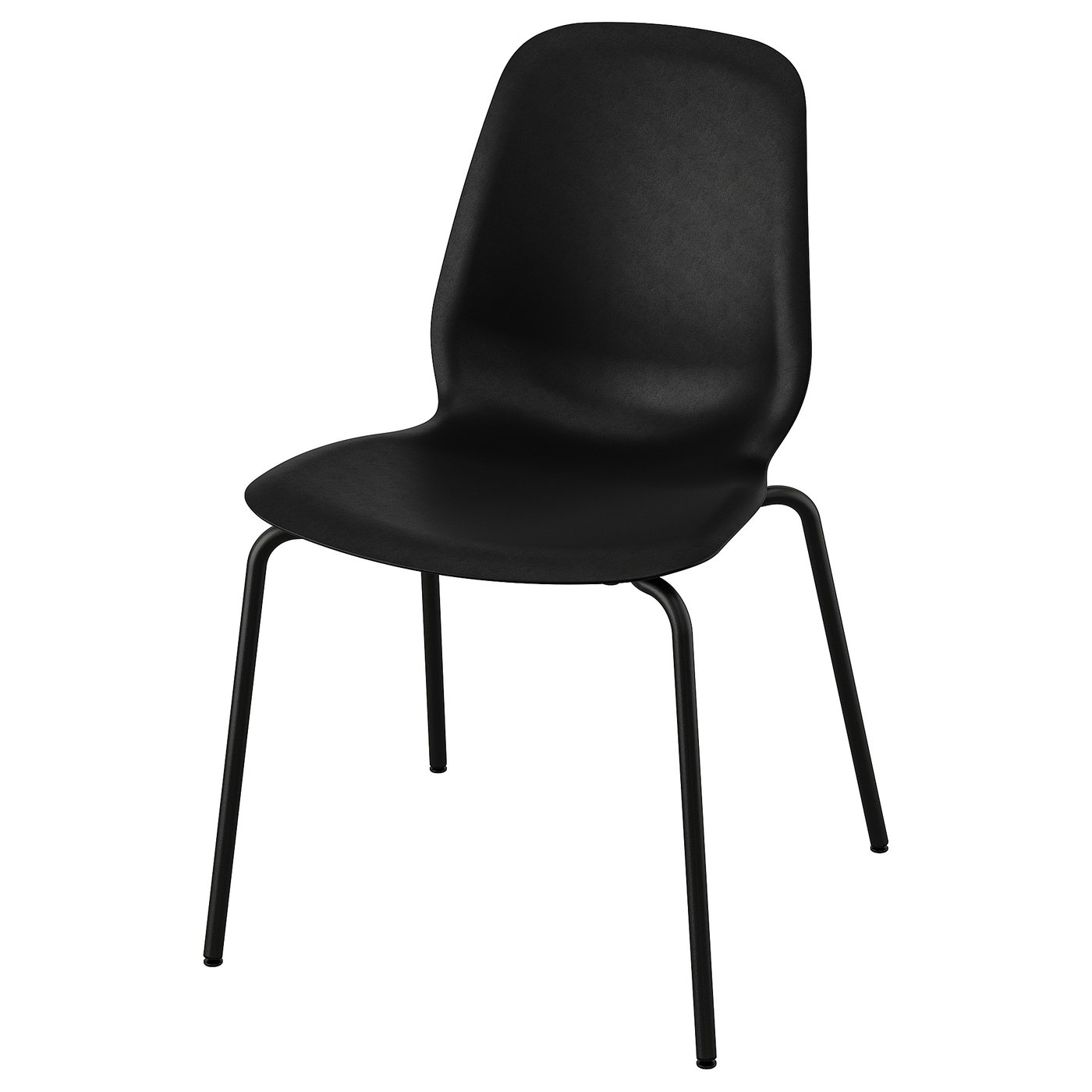 LIDÅS chair, black/Sefast black - IKEA