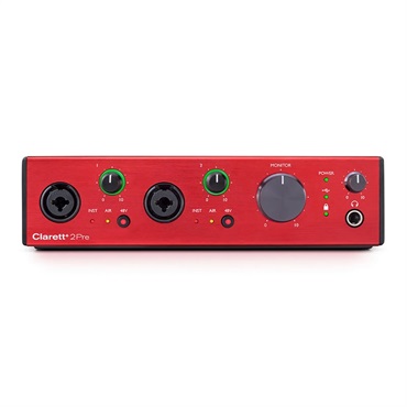 Focusrite Clarett+ 2Pre USB(最大10in/4out・USBオーディオ