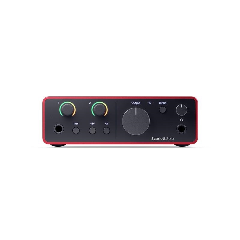 Focusrite Scarlett Solo Studio gen4 + OYAIDE製高品質USBケーブル