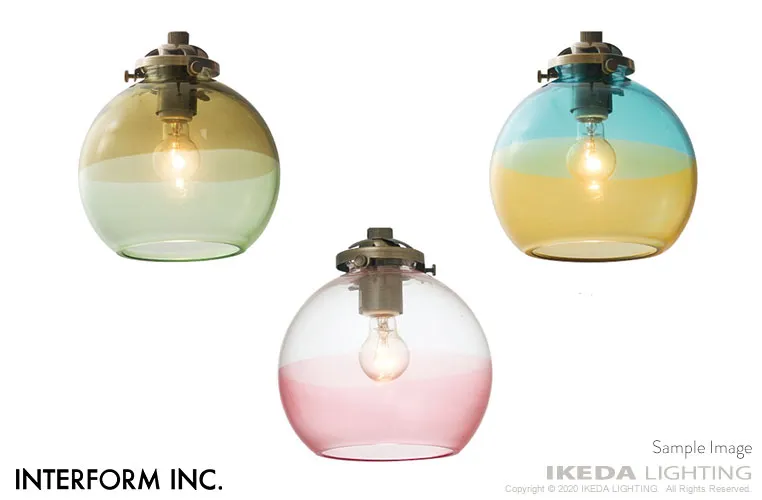 Arvika （ブルー） アルビカ ペンダントライト ｜ インターフォルム