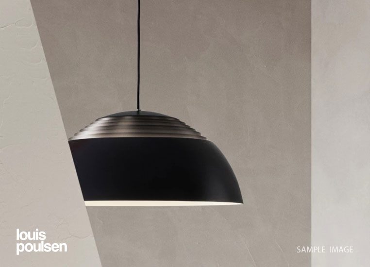 AJ ロイヤル ペンダントライト / φ500 （ブラック） 電球仕様 ｜ Louis