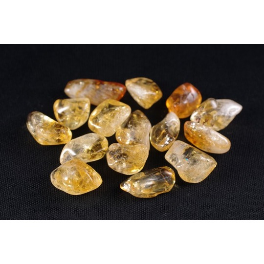 シトリン（黄水晶）タンブル約50g 詰め合わせ 天然石販売 名取貴石