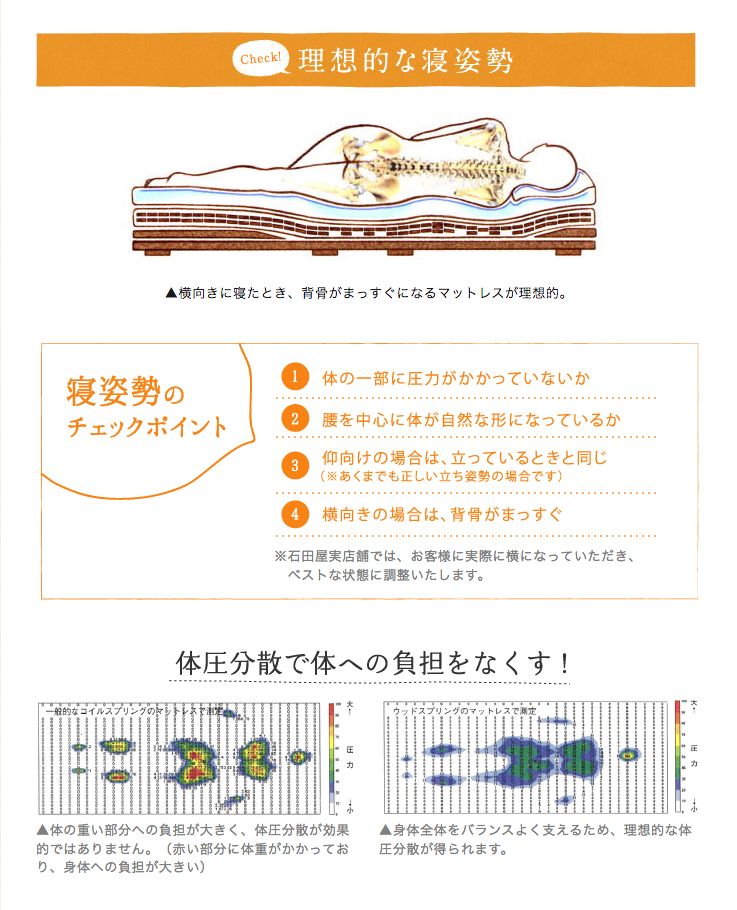 羽毛布団など布団(ふとん)の専門店 | 株式会社石田屋