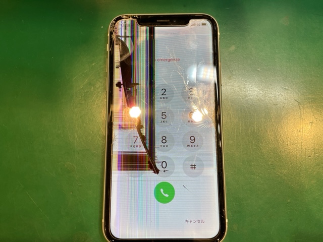 iPhoneXRの液晶不良修理のご紹介！ | iPhone修理アイサポ 修理事例