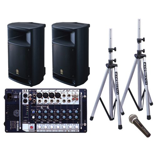 音響セットSTAGEPASS 500｜音響機器、プロジェクター、モニター