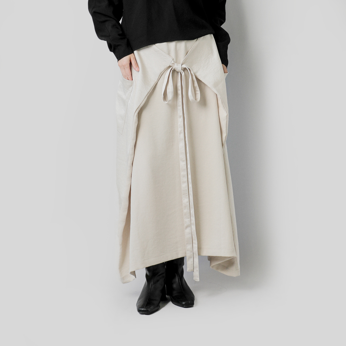 COGTHEBIGSMOKE コグザビッグスモーク MINA DOUBLE WRAP SKIRT
