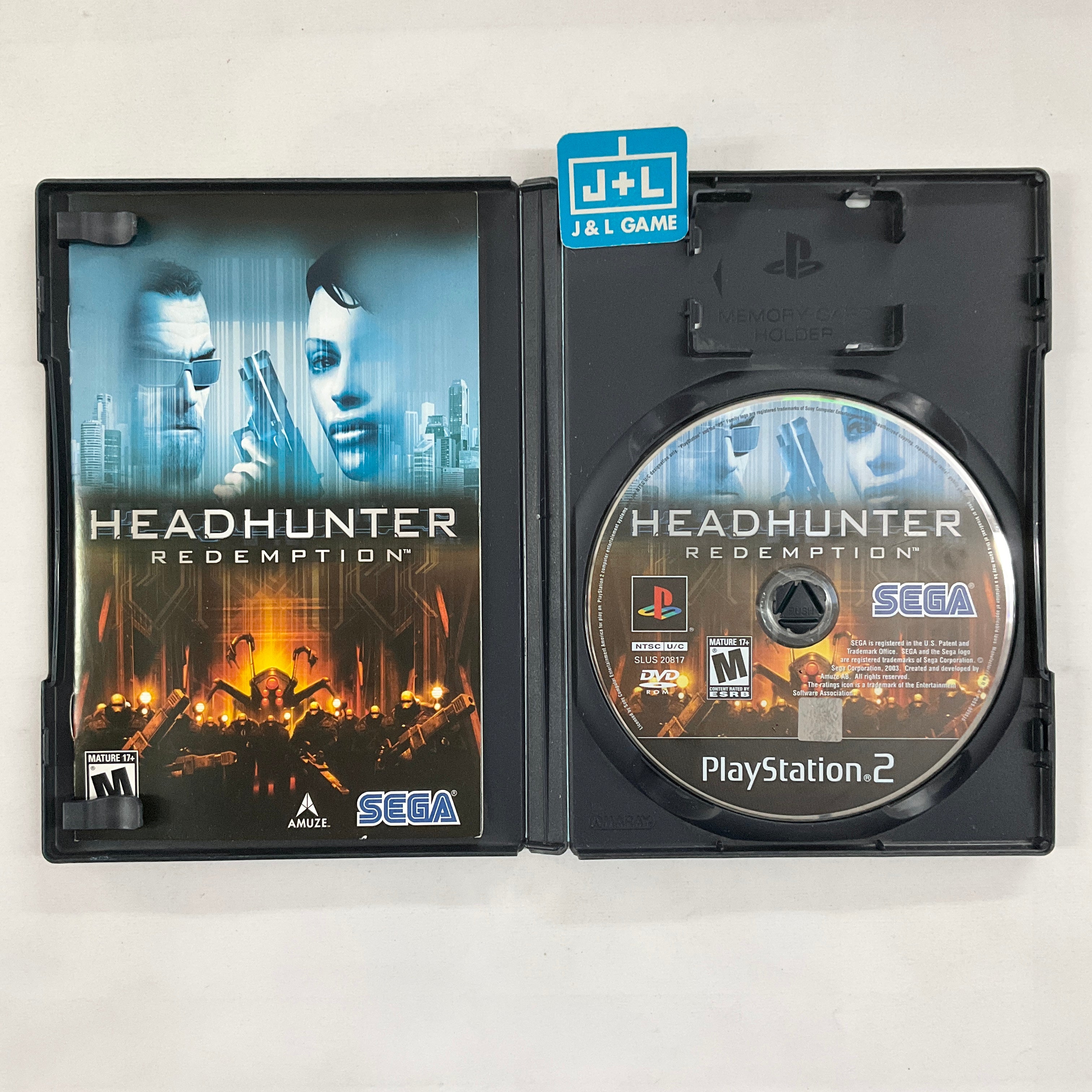Headhunter: Redemption - (PS2) PlayStation 2 [Pre-Owned] | J&L Game