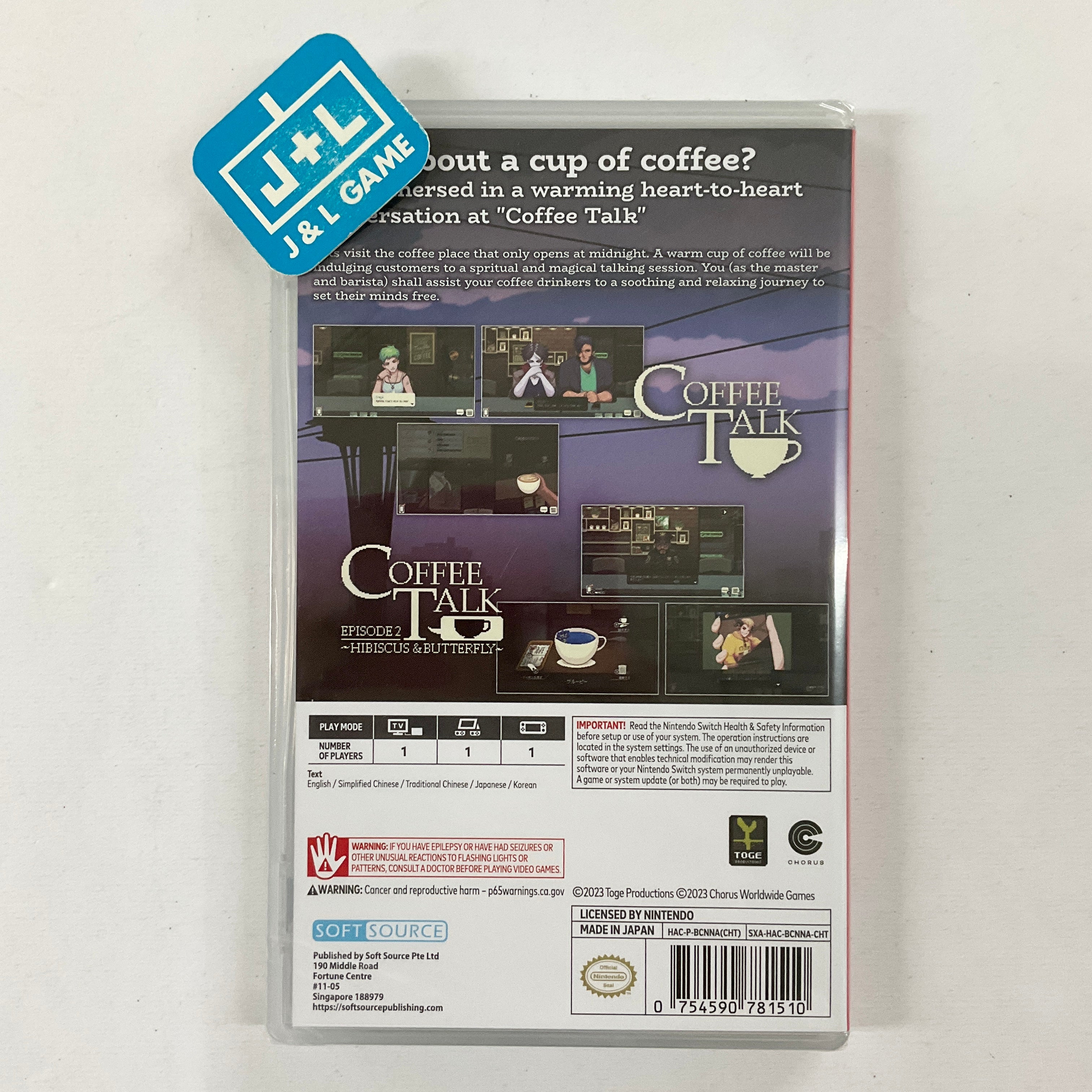 Coffee Talk Double Pack (1 + 2) - (NSW) Nintendo Switch (Asia