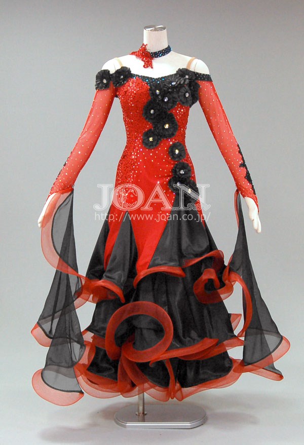 スタンダードドレス No.876 [ML] ラテン・モダン兼用 - 社交ダンスの