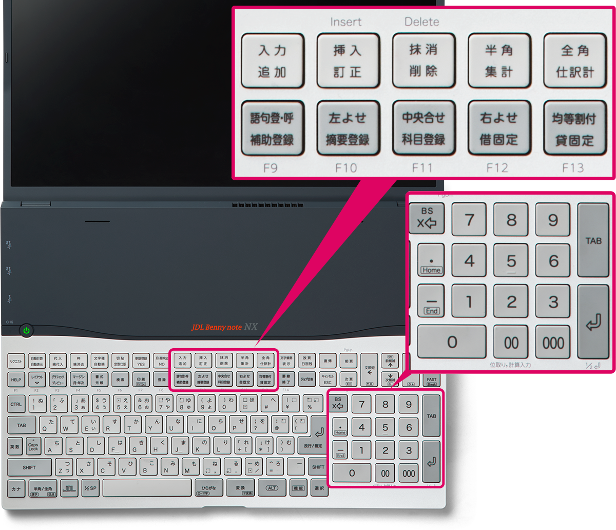 JDL Benny note NX｜JDL IBEX財務 - 会計ソフト・財務ソフト