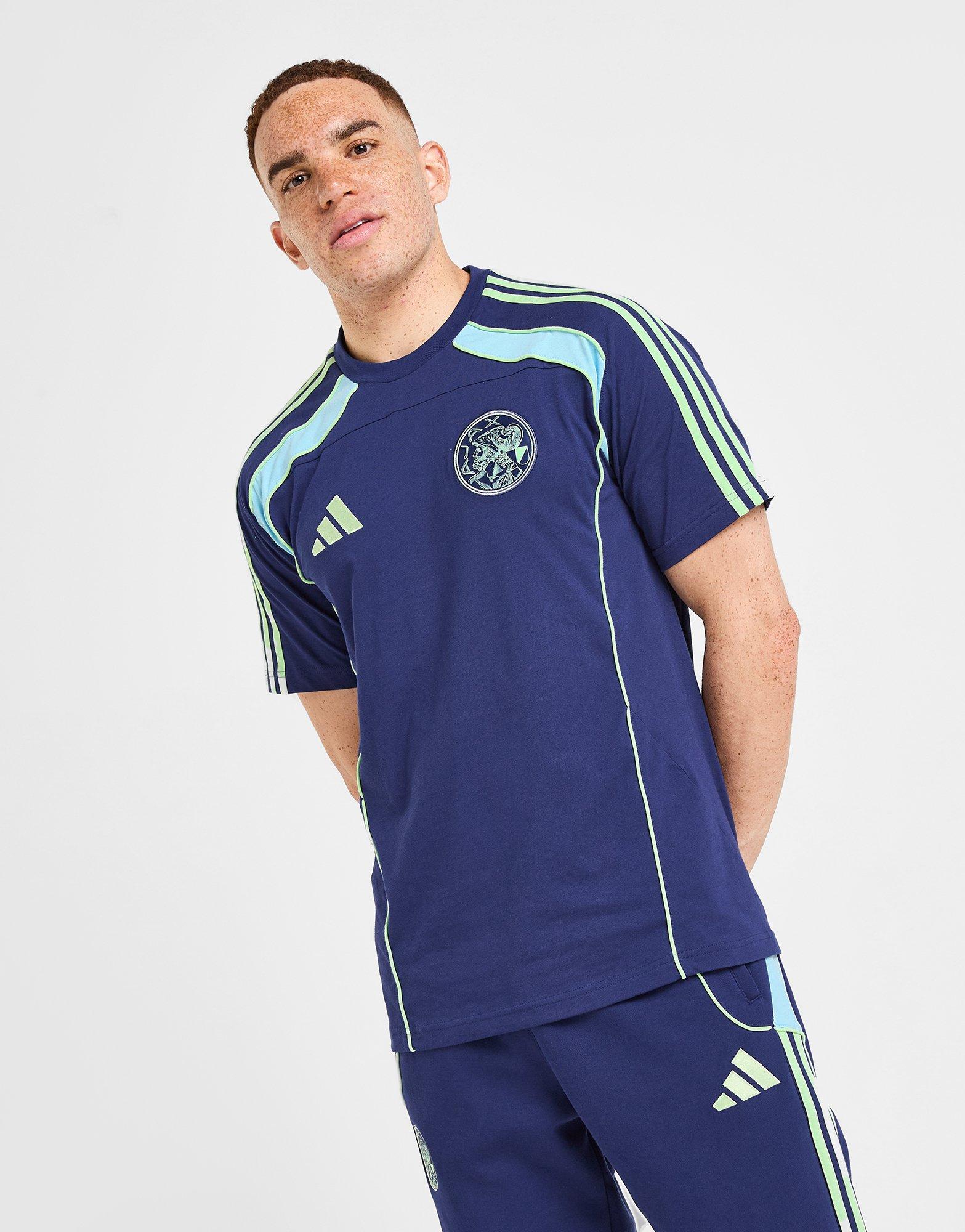 Blue adidas AFC Ajax Urban Purist T-Shirt - JD Sports Malaysia