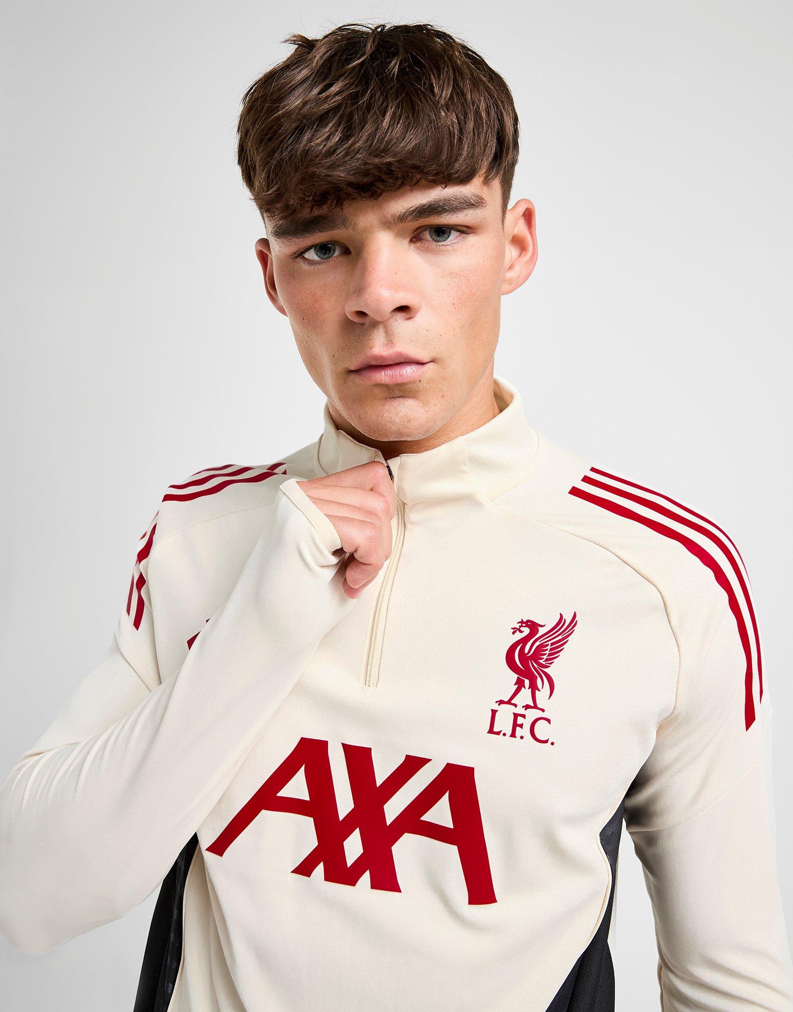 White adidas Liverpool FC Training Top - JD Sports Malaysia