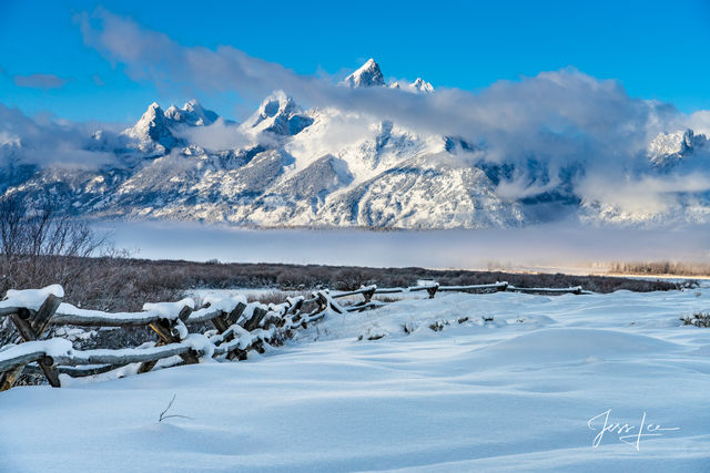 Grand Teton Early Winter Photography Workshop. | Large Format