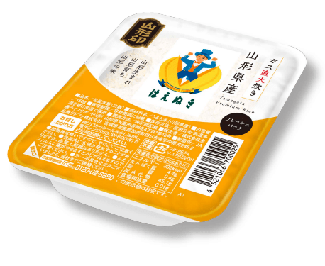 山形県産はえぬきパックごはん 12入: 全農ライフサポート山形|【JA