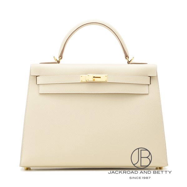 ケリー32 外縫い クレ アイボリー[] Kelly32 Craie Ivory | エルメス