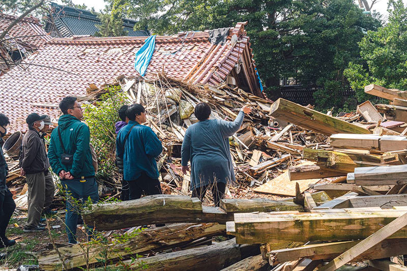 輪島ファーストペンギン」主催の「能登応援モニターツアー」に協力