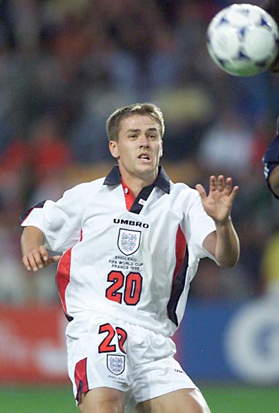 マイケル・オーウェン（イングランド…： 歴代最強イレブン 隠れ