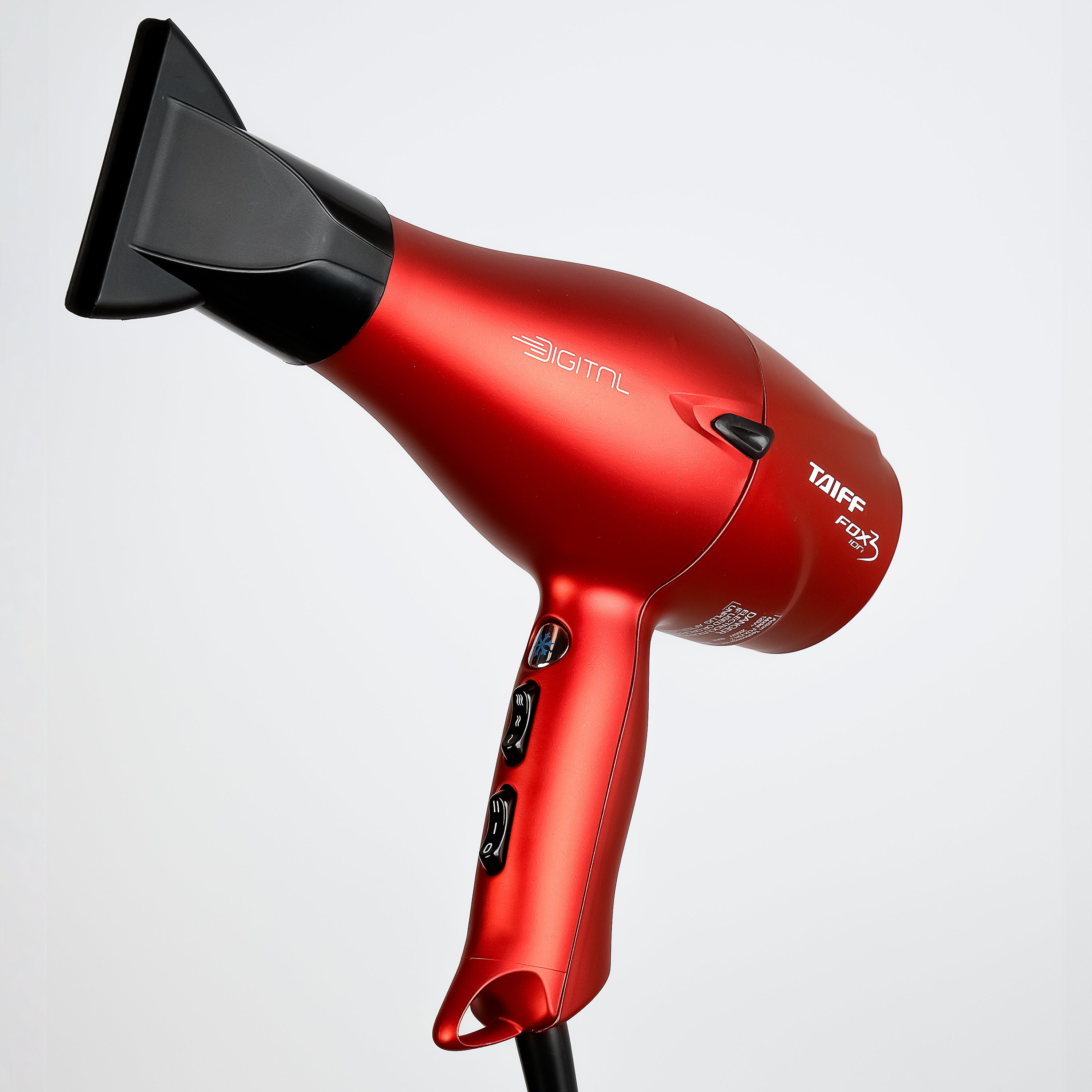 Taiff Digital Hair Dryer Get a Free Fox 3 Flat Iron - Red – Jv Beauty