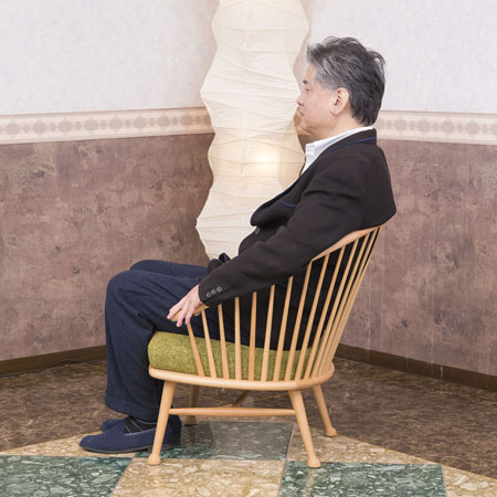 ロータイプのパーソナルチェア 座り比べ (KAYA工房・日進木工・柏木工)