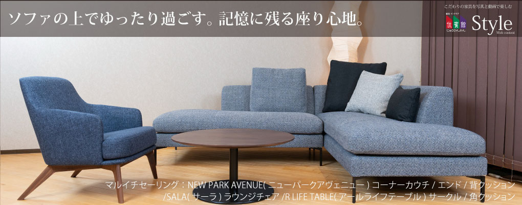 こんなソファがほしい ソファの上でゆったり過ごす。記憶に残る座り