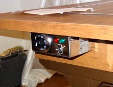 電気式 もんじゃ焼きテーブル 1200x800x高さ330 木座足