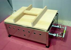 おでん鍋セット ガス式 1.5尺 500型（6ツ切）