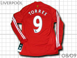リバプール ADIDAS Liverpool Home 2008-2009 ユニフォームショップ O.K.A.
