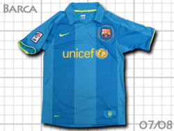 バルセロナ NIKE ユニフォームショップ 2008-2009 Barcelona Away O.K.A.