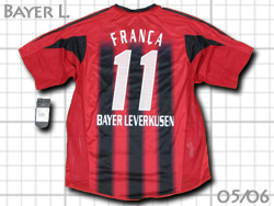 レバークーゼン ユニフォームショップ 2005-2006 Leverkusen Home O.K.A.