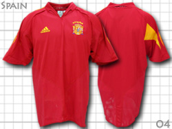 スペイン代表 ADIDAS ユニフォームショップ ユーロ2004使用モデル Home