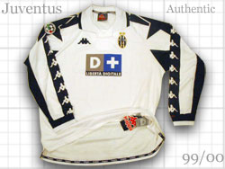 ユベントス 選手仕様 Kappa ユニフォームショップ 1999-2000 Authentic