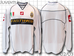 ユベントス ユニフォームショップ 2002-2003 Juventus Away O.K.A.