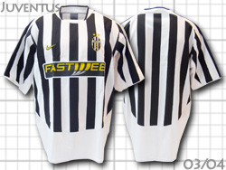 ユベントス ユニフォームショップ 2003-2004 Juventus Home ＆ Away O.K.A.