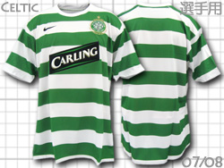 セルティック 選手用 ユニフォームショップ 2006-2008 Celtic Home