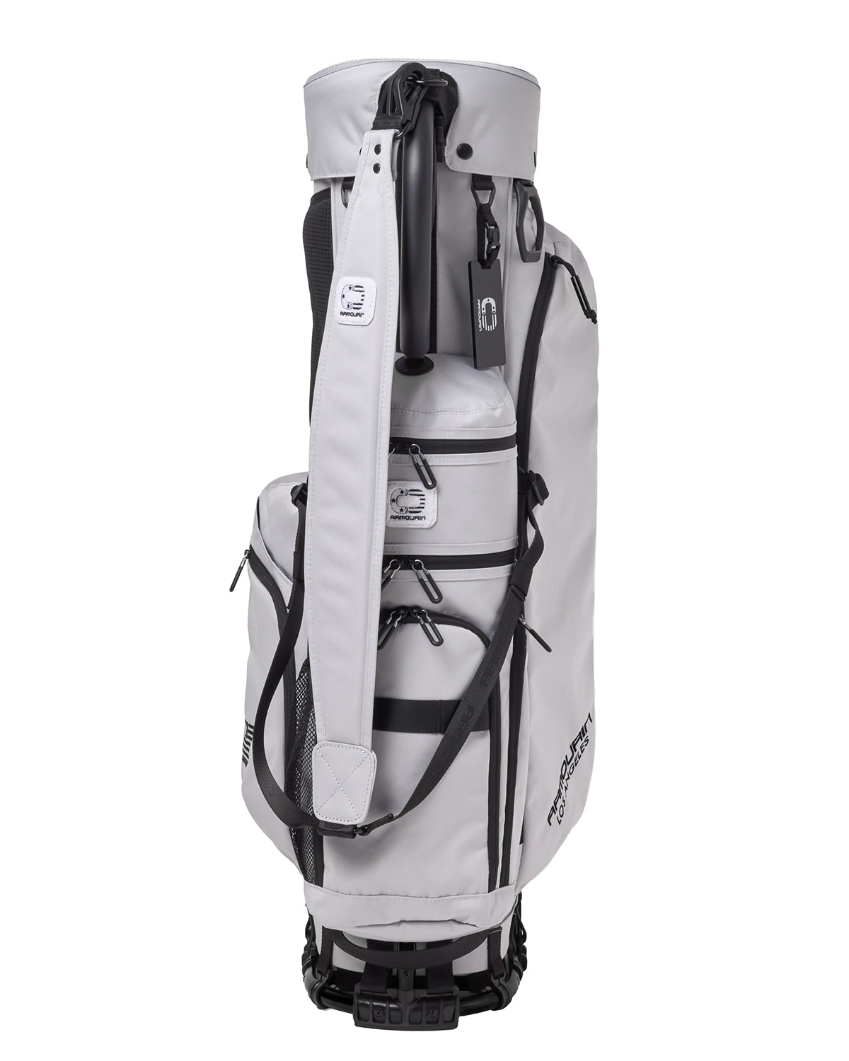 ARMOURIN アーマーイン] ゴルフ キャディバッグ ブラックフレーム