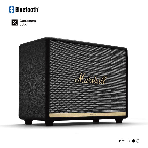 Marshall/ワイヤレススピーカー/WOBURN 2【aptX対応】 全2色 ブラック