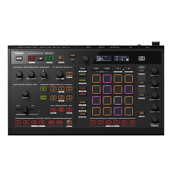 フレーズを次々に生み出すことができる マルチトラック・シーケンサー