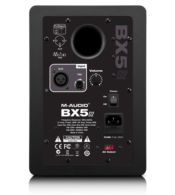 M-AUDIOの高品質スピーカー「BX5 D2」！
