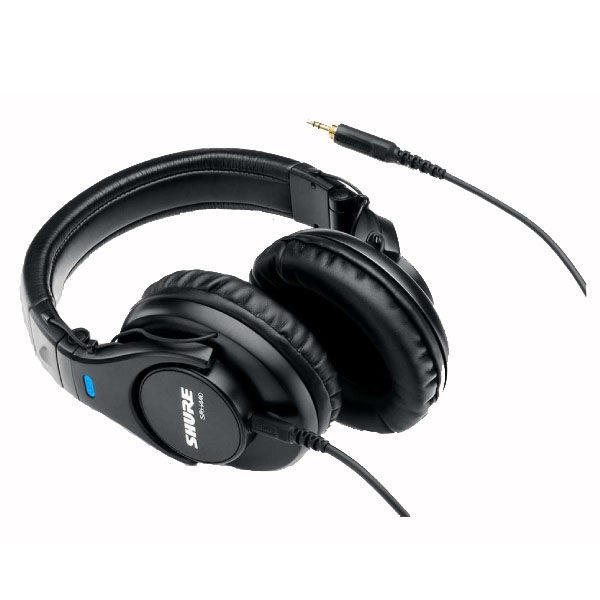 SHUREのヘッドホン、SRH440のご紹介です。