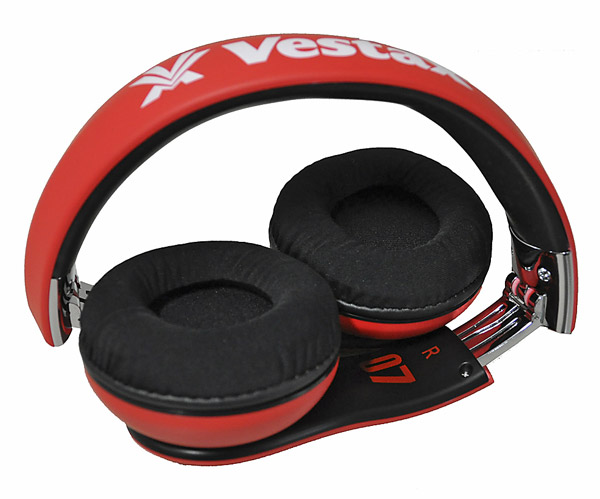 箱なし新品】Vestax/ヘッドホン/HMX-07 RED -DJ機材アナログレコード