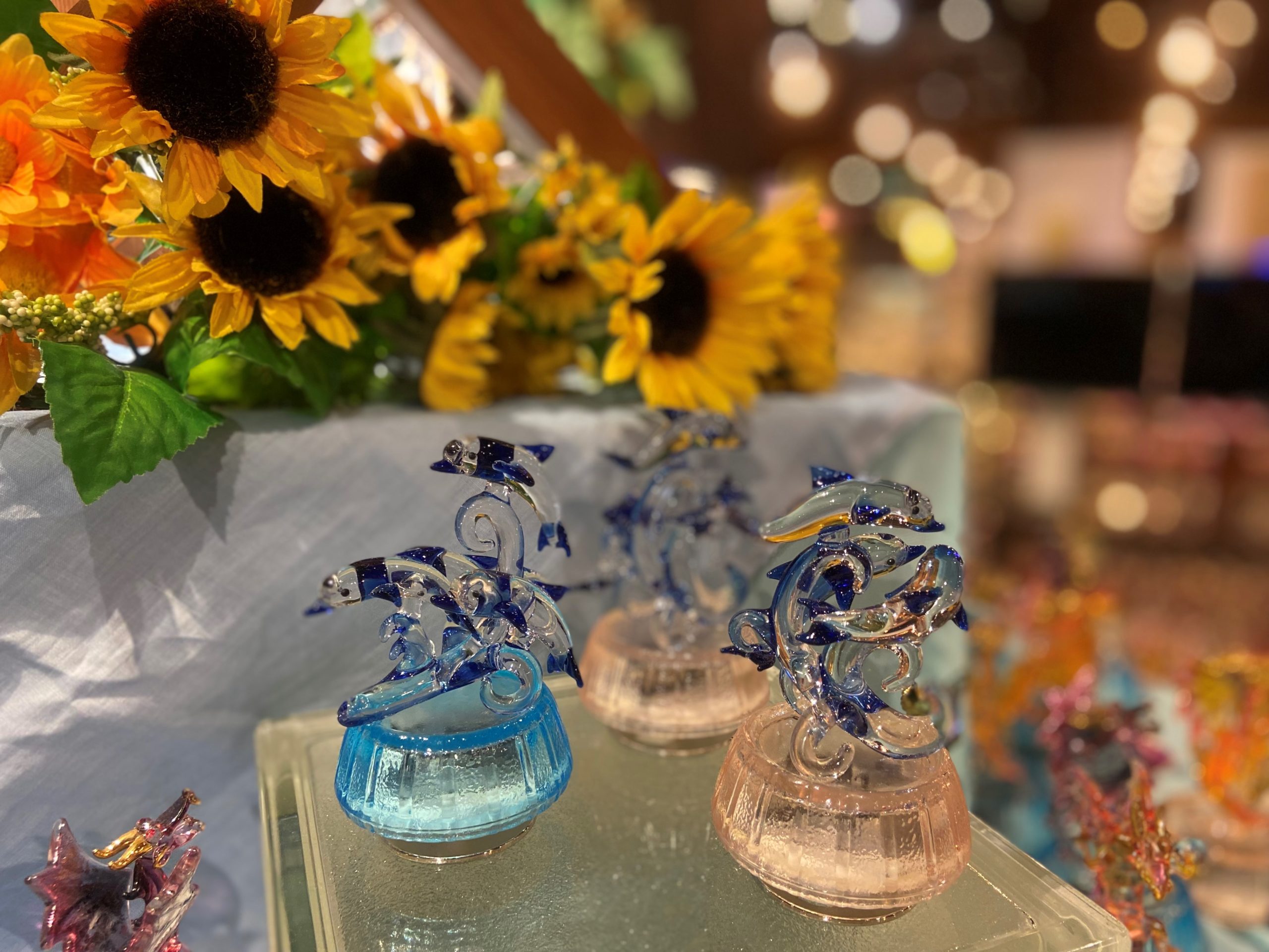 夏らしいガラス製オルゴールのご紹介♪ ｜ オルゴール専門店