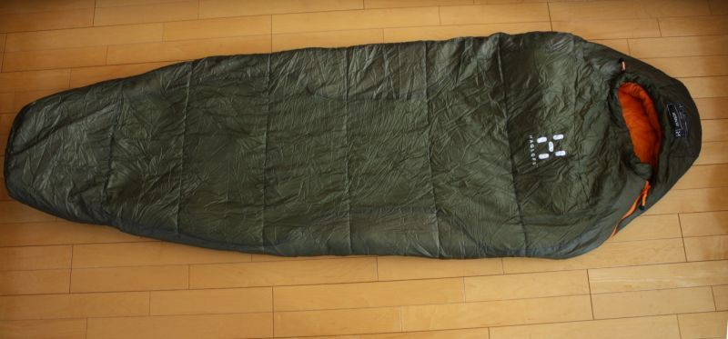 Haglofs Zensor 3Sシュラフ/寝袋 ホグロフス 収納バック付 Hou-005